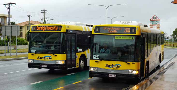 Surfside Volvo B12BLE Bustech VST 704 & 636